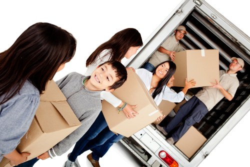 Customer booking storage unit at Enfieldhighway Storage