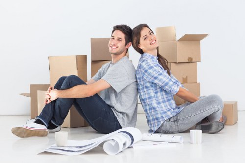 Business and home items placed in short-term storage in Enfieldhighway