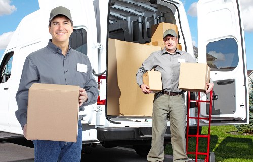 Careful handling of sofas, tables, and wardrobes for storage