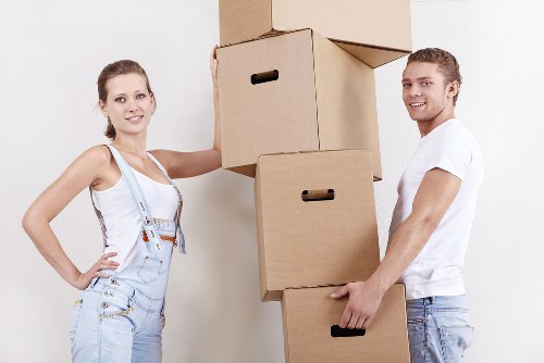 Packing and organizing office equipment for relocation
